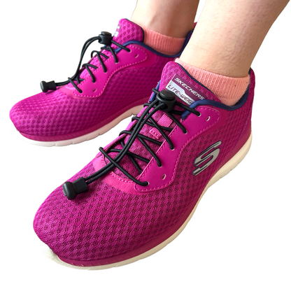 Adaptive ‘No Tie’ Shoelaces — Adjustable Elastic