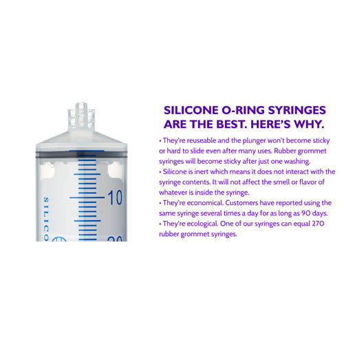 Reusable Leur Lock Syringe (Basik O-Ring)  SPIRIT SPARKPLUGS   