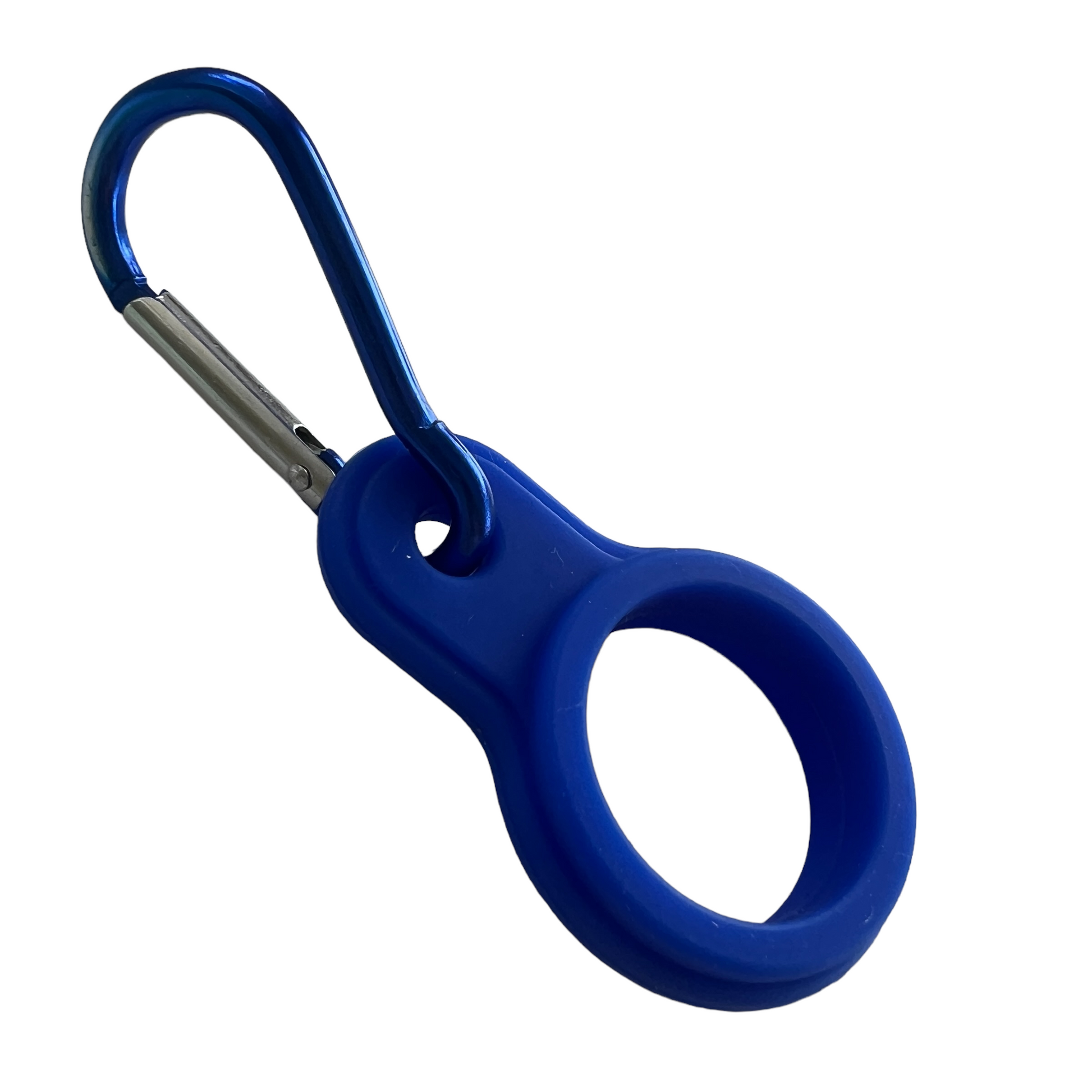 🍦✝️🤳🏼 Silicone Carabiner Bottle Holder  SPIRIT SPARKPLUGS Royal Blue  