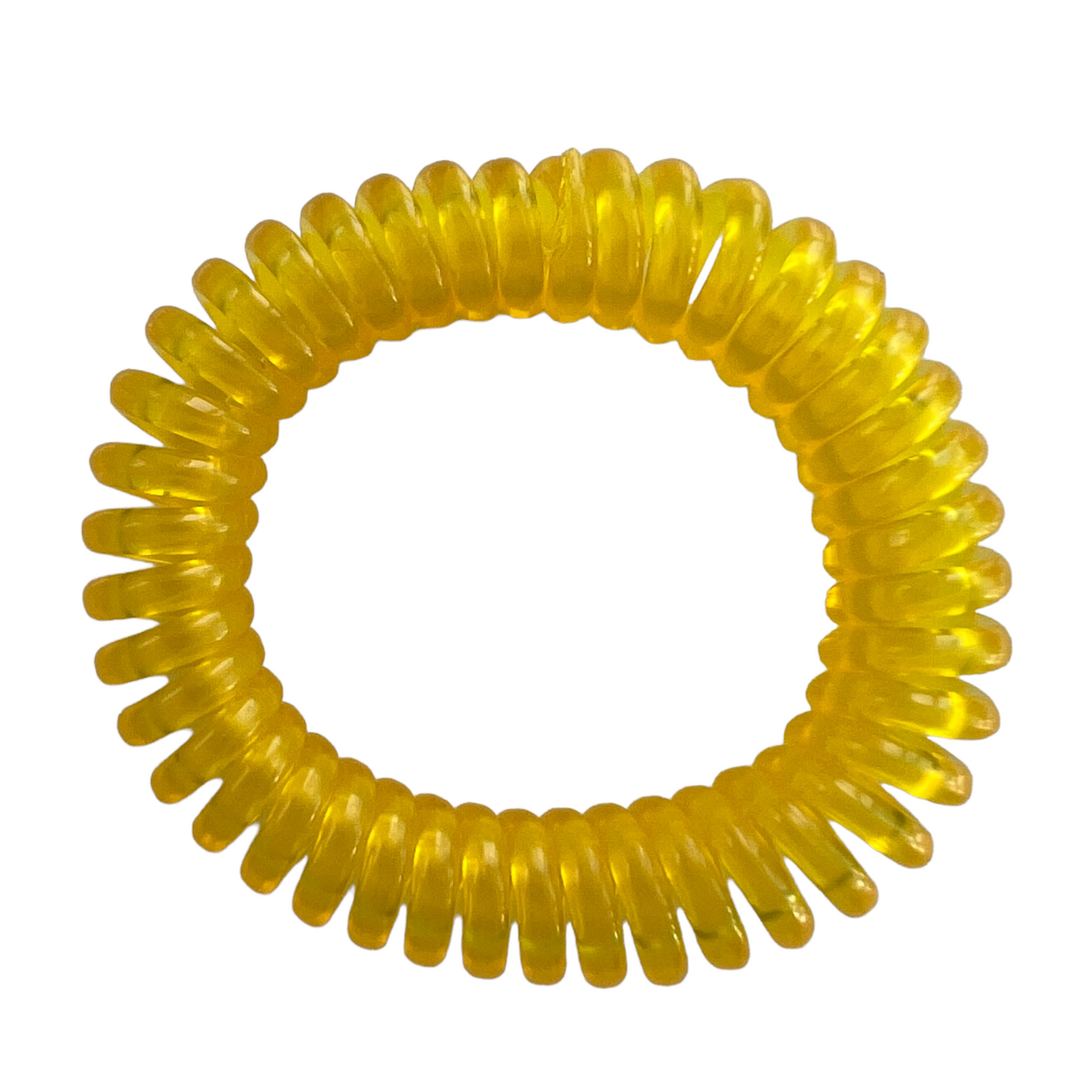 Natural Safe Mosquito Repellent Bracelets  SPIRIT SPARKPLUGS Transparent Yellow  