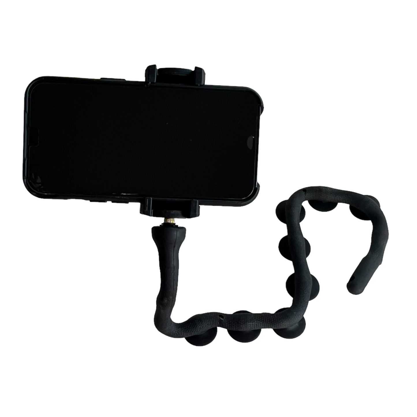 Suction + Wrap Wire Phone Clamp + Holder