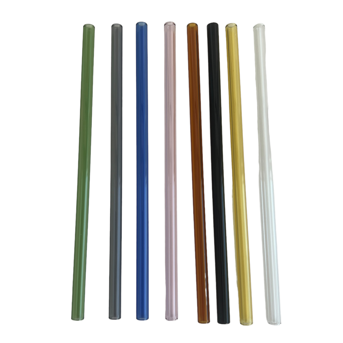 Tall Glass Straws (Straight)