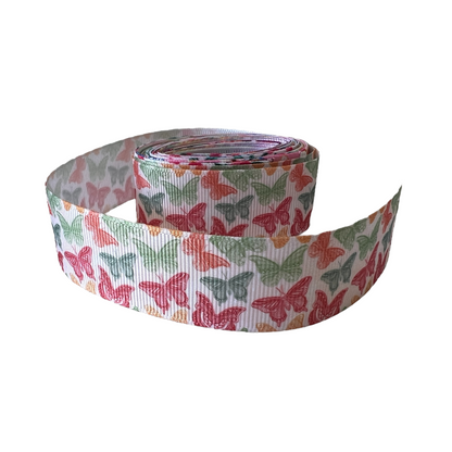 Cross Thread Ribbon — Butterflies