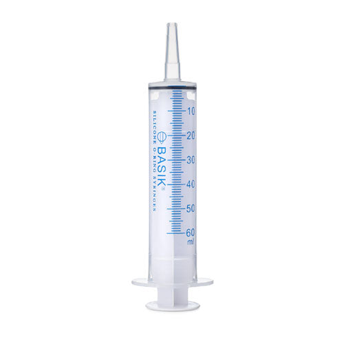 60ml Reusable Catheter Tip Syringe (Basik O-Ring)  SPIRIT SPARKPLUGS 60ml - Catheter Tip (Non-Sterile)  