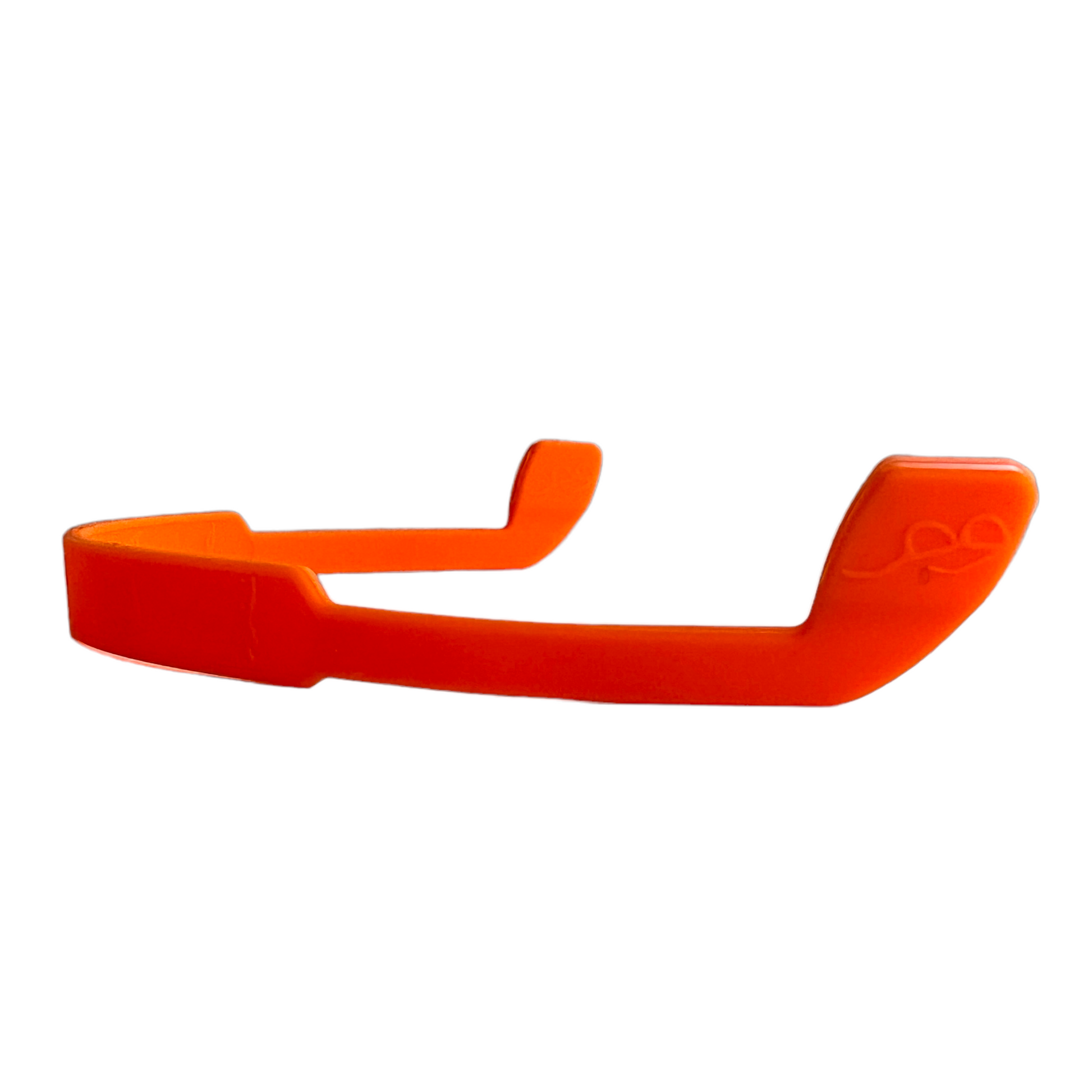 🍦📸✝️ Secure Glasses Head Strap, Silicone  SPIRIT SPARKPLUGS Orange  