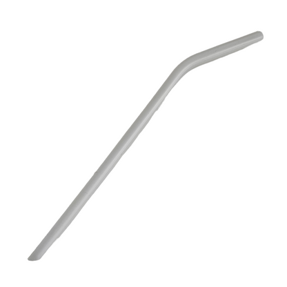 Tall Silicone Straws  SPIRIT SPARKPLUGS Grey  