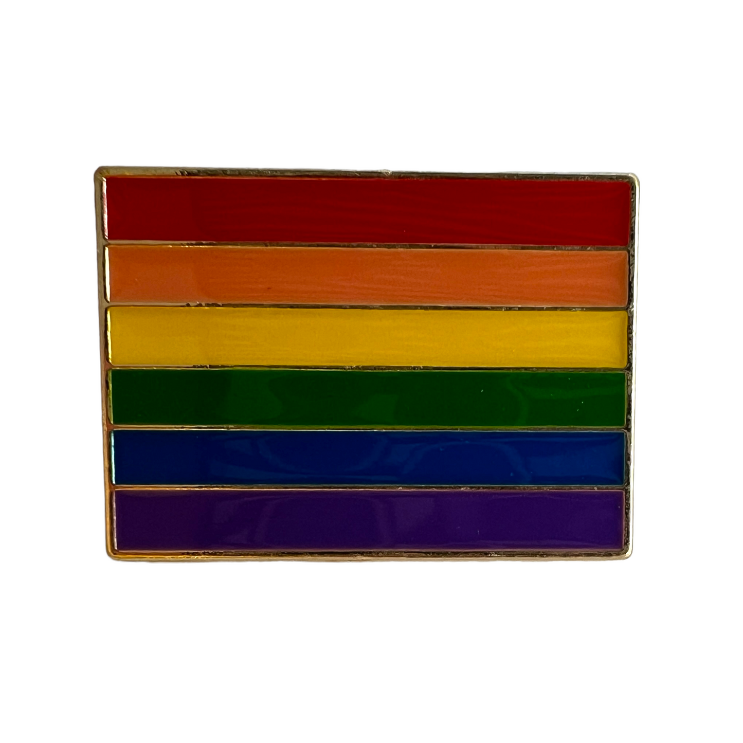 Pin — LGBT Pride Series  SPIRIT SPARKPLUGS LGBT Flag  