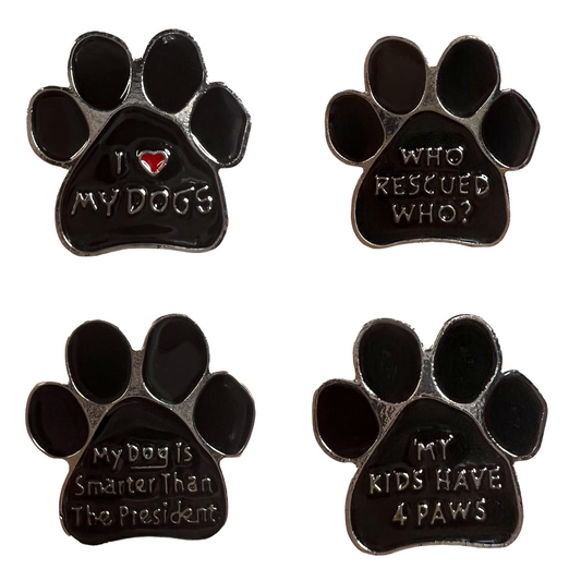 Pin — 'Dog Paws'  SPIRIT SPARKPLUGS   