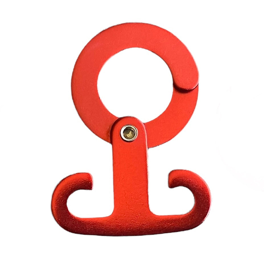 Self Locking Buckle Hook  SPIRIT SPARKPLUGS Red  