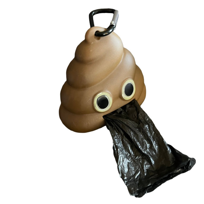 Poop Emoji Rubbish Bag Dispenser