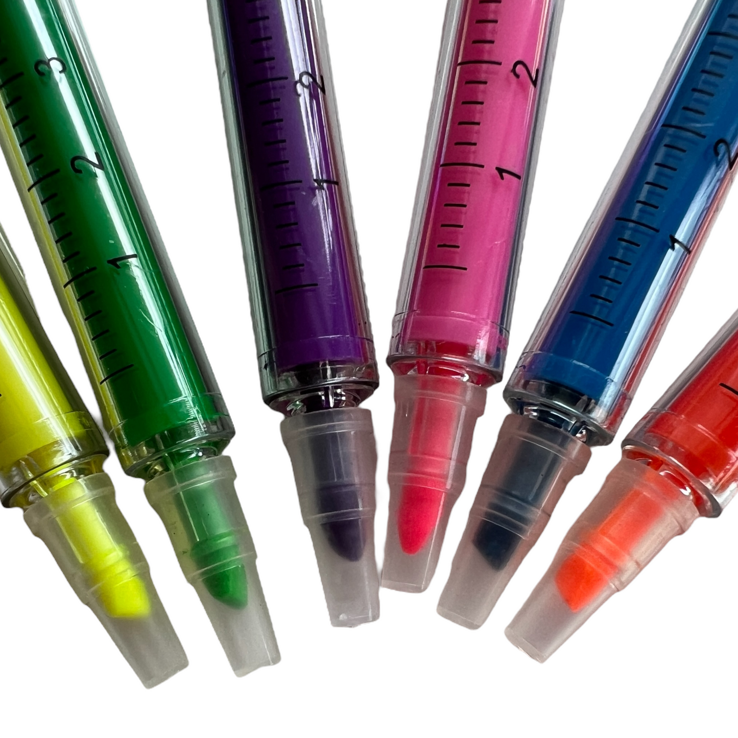 Syringe Highlighter Pens  SPIRIT SPARKPLUGS   