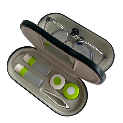 2-In-1 Contact Lens Glasses Case