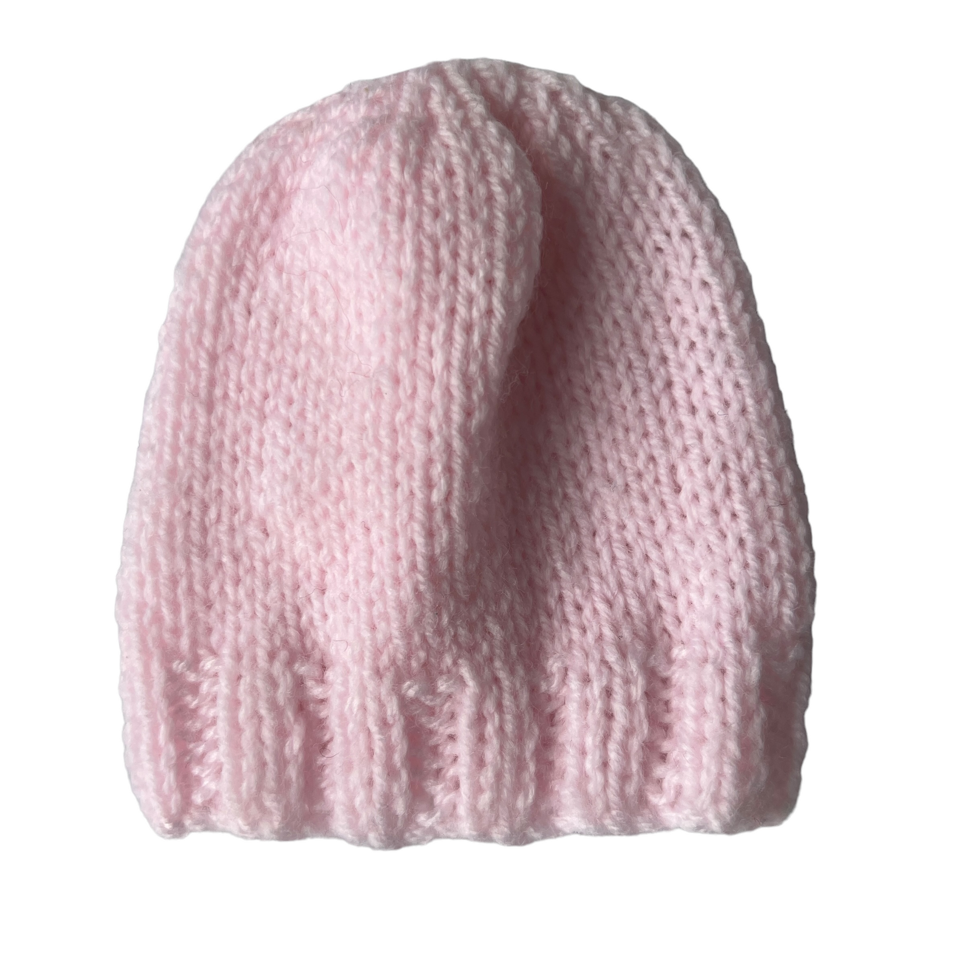 Knitting by Splash  Splash Quilting Pink Beanie  