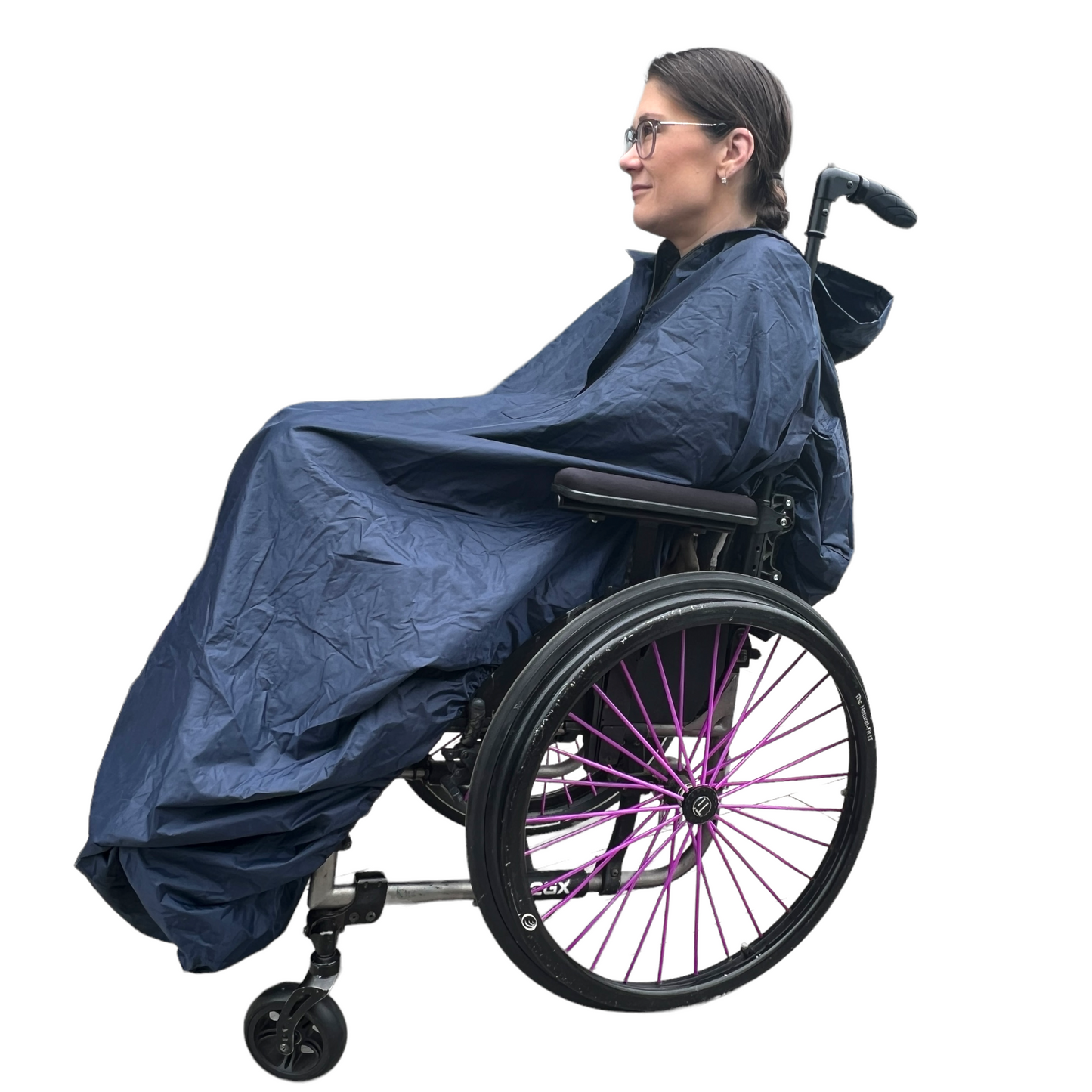 💎 Wheelchair Rain Poncho  SPIRIT SPARKPLUGS   