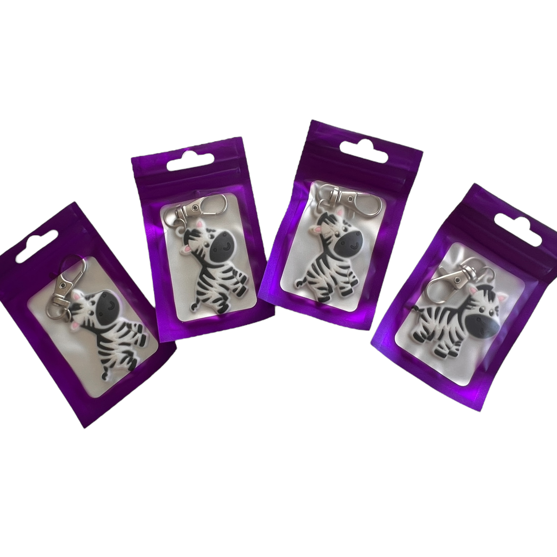 Zebra Keyring (Silicone)  SPIRIT SPARKPLUGS   