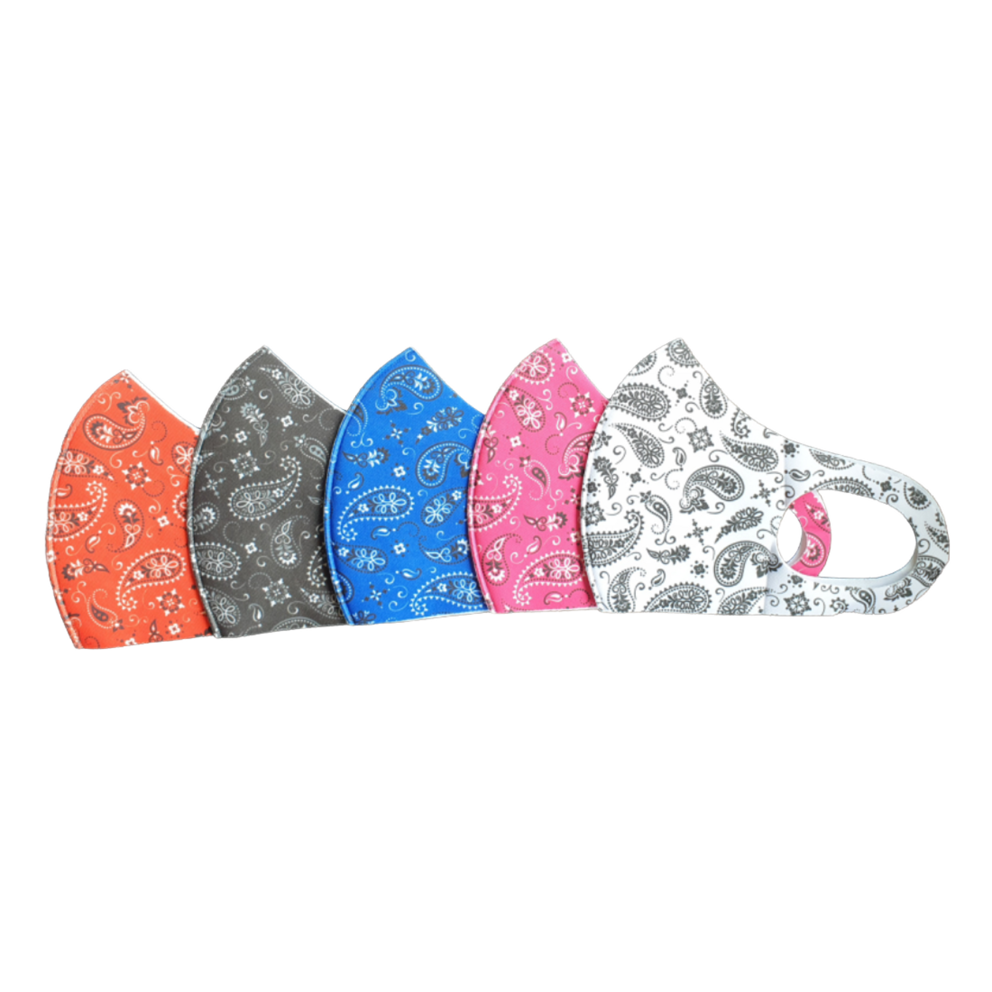 Adult Neoprene Reusable Mask — Paisley Mask SPIRIT SPARKPLUGS   